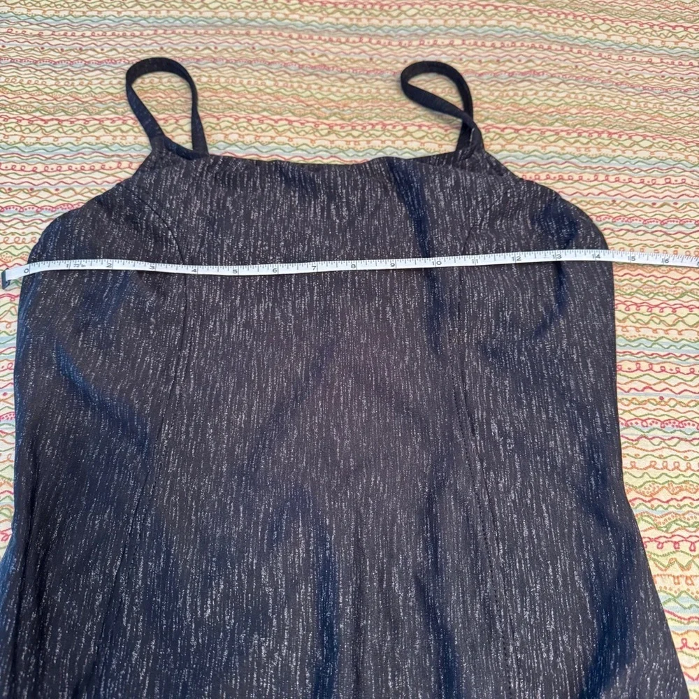 Catalina  Women's Black Swimsuit/Leotard One-Piece Size 14 Shiny material